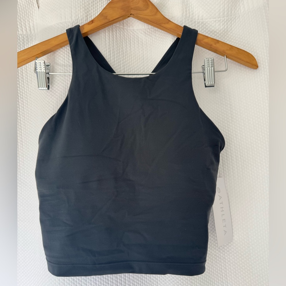 Athleta Purpose Crop Longline Bra